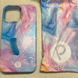 Loopy Case Pastel Swirl Phone Case with Grip